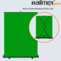Walimex pro Roll-up Panel Hintergrund grün 165x220cm